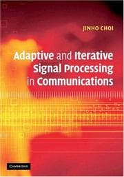 Tapa de Adaptive and Iterative Signal Processing in Communications
