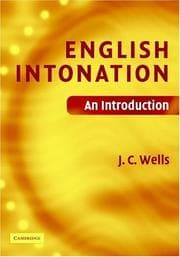 Tapa de English Intonation Hb and Audio CD