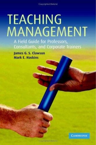 Tapa de Teaching management