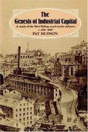 Tapa de The Genesis of Industrial Capital