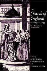 Tapa de Church of England C. 1689-C. 1833