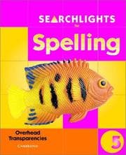 Tapa de Searchlights for Spelling Year 5 Overhead Transparencies (Searchlights for Spelling)