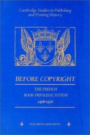 Tapa de Before Copyright