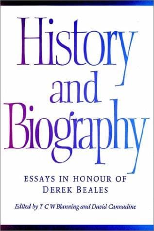 Tapa de History and Biography