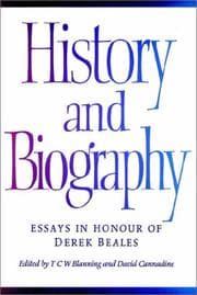 Tapa de History and Biography
