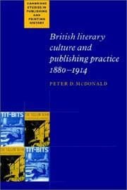 Tapa de British Literary Culture and Publishing Practice, 18801914 (Cambridge Studies in Publishing and Printing History)