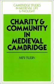 Tapa de Charity and Community in Medieval Cambridge