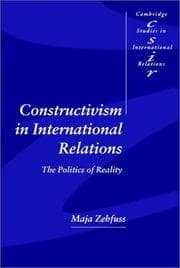 Tapa de Constructivism in International Relations