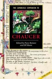 Tapa de The Cambridge companion to Chaucer