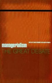 Tapa de Managerialism