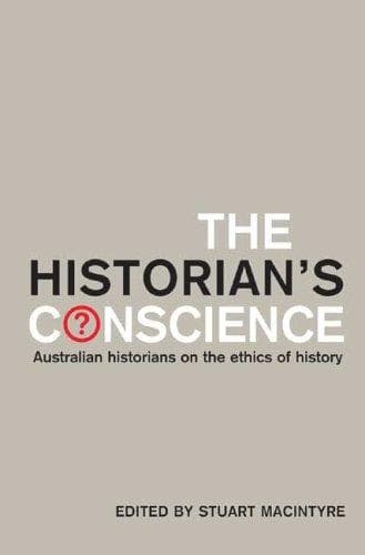 Tapa de The historians conscience