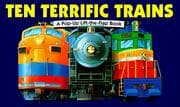 Tapa de Ten Terrific Trains (Anytime Book)