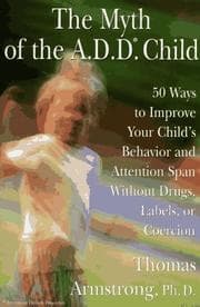 Tapa de The myth of the A.D.D. child