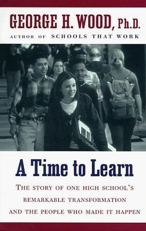 Tapa de A time to learn