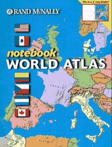 Tapa de Rand McNally Notebook World Atlas