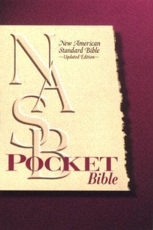 Tapa de Pocket Bible