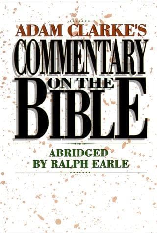 Tapa de Adam Clarke's Commentary