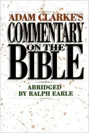 Tapa de Adam Clarke's Commentary