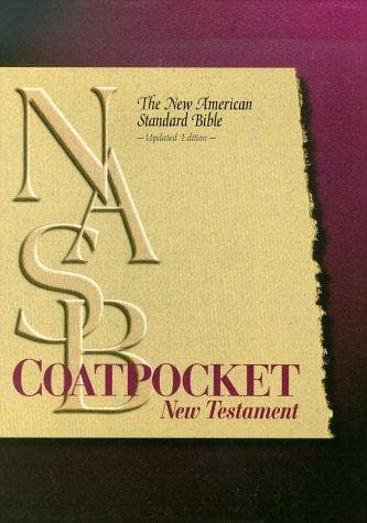 Tapa de Coat Pocket New Testament
