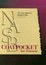 Tapa de Coat Pocket New Testament