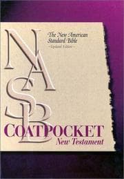Tapa de Coat Pocket New Testament