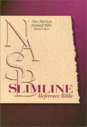Tapa de Slim-Line Reference Bible