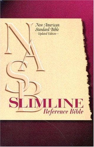 Tapa de NASB Slimline Reference Bible