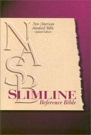 Tapa de Slim-Line Reference Bible