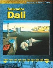 Tapa de Salvador Dali (Artists in Their Time)