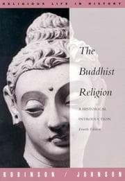 Tapa de The Buddhist religion