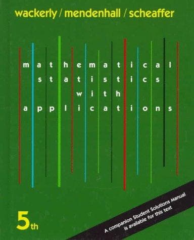 Tapa de Mathematical statistics with applications