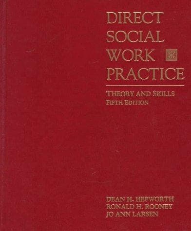 Tapa de Direct Social Work Practice