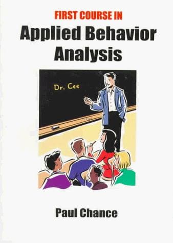 Tapa de First Course in Applied Behavior Analysis