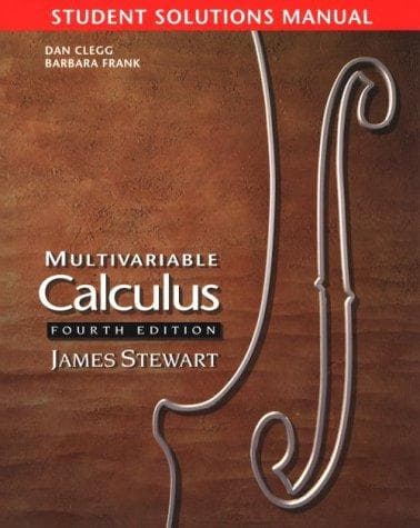 Tapa de Student solutions manual for Stewart's Multivariable calculus