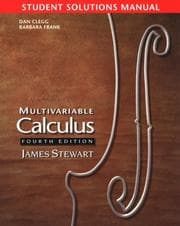 Tapa de Student solutions manual for Stewart's Multivariable calculus