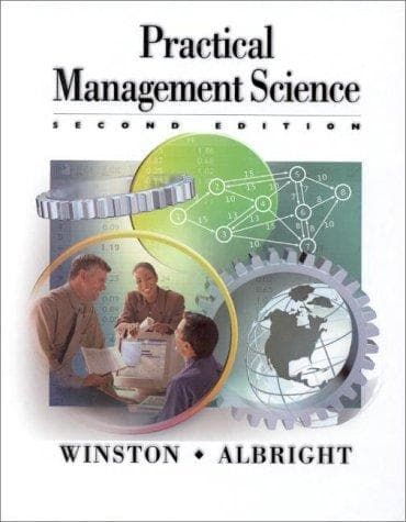 Tapa de Practical Management Science