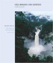 Tapa de Cell Biology and Genetics (with CD-ROM and InfoTrac)