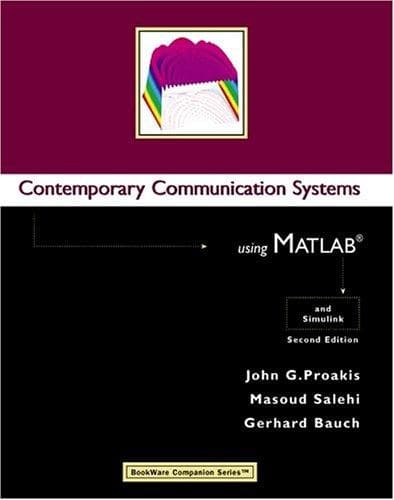 Tapa de Contemporary communication systems using MATLAB and Simulink
