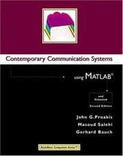 Tapa de Contemporary communication systems using MATLAB and Simulink