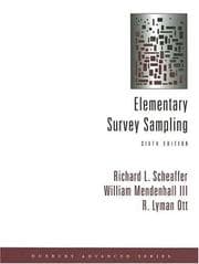 Tapa de Elementary survey sampling