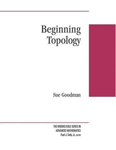 Tapa de Beginning topology