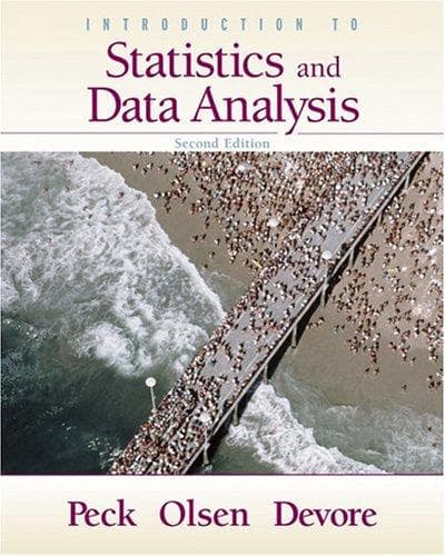 Tapa de Introduction to statistics and data analysis