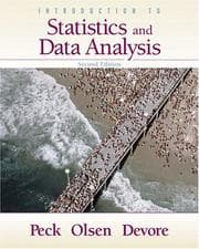Tapa de Introduction to statistics and data analysis