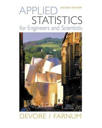Tapa de Applied statistics for engineers and scientists