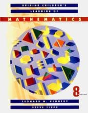 Tapa de Guiding children's learning of mathematics