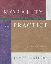 Tapa de Morality in practice