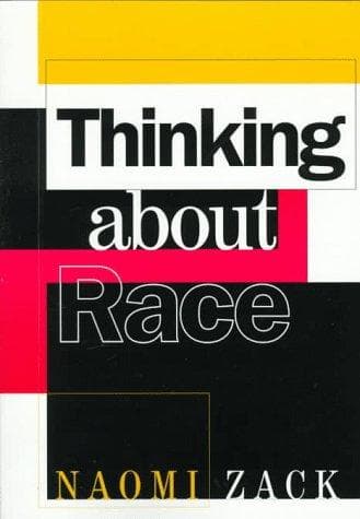 Tapa de Thinking about race