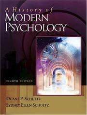 Tapa de A History of Modern Psychology