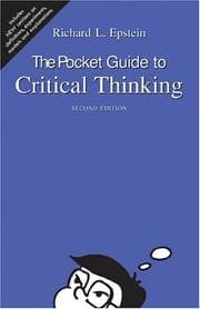 Tapa de The pocket guide to Critical thinking
