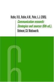Tapa de Communication Research
